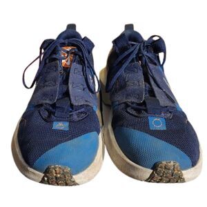 C25 Nike Crater Impact Size 7Y Blue Athletic Shoes Sneakers DB3551-400